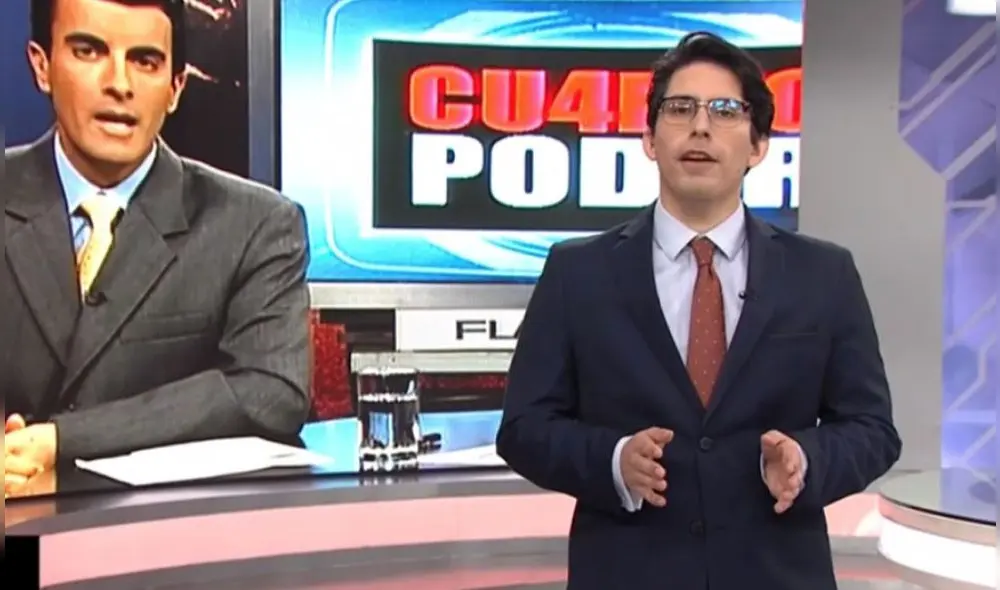El último domingo, Cuarto Poder presentó a su nuevo conductor. Foto: Captura / América