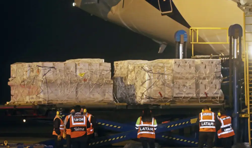 EE.UU. destinó una donación de dos millones de vacunas para Perú. Foto: Minsa