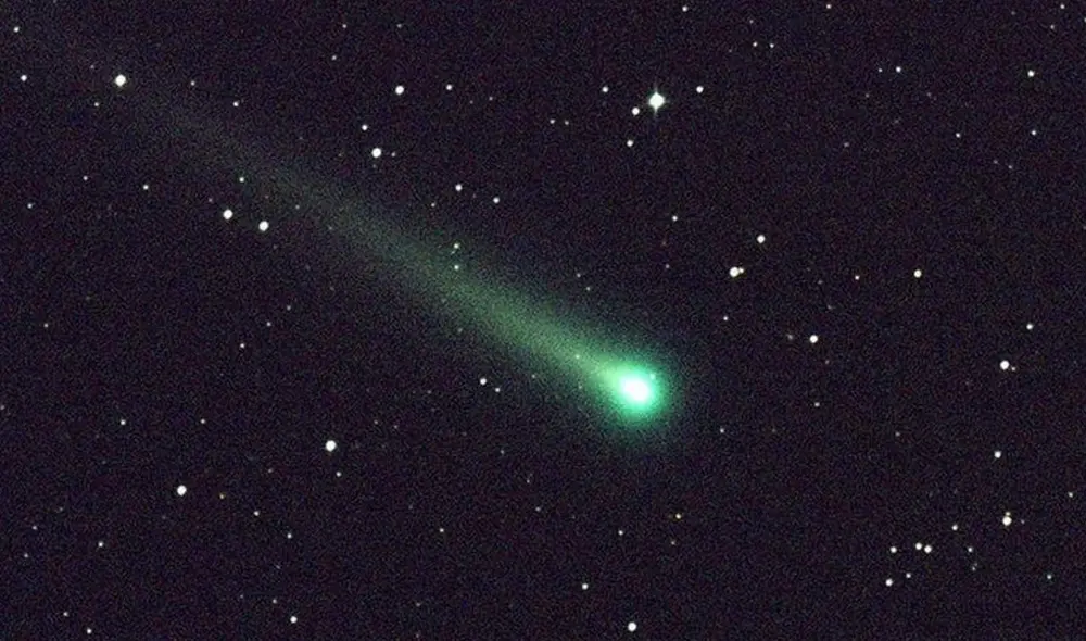 El fulgor del cometa 46P / Wirtanen fue el más brillante del 2018. Se movió a 30 veces la distancia entre la Tierra y la Luna. Foto: NASA El fulgor del cometa 46P / Wirtanen fue el más brillante del 2018. Se movió a 30 veces la distancia entre la Tierra y la Luna. Foto: NASA