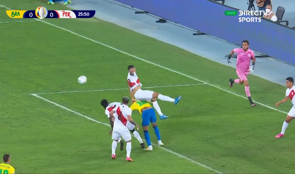 Callens volvió a jugar como titular luego de un partido. Foto: captura de video/DirecTV Sports