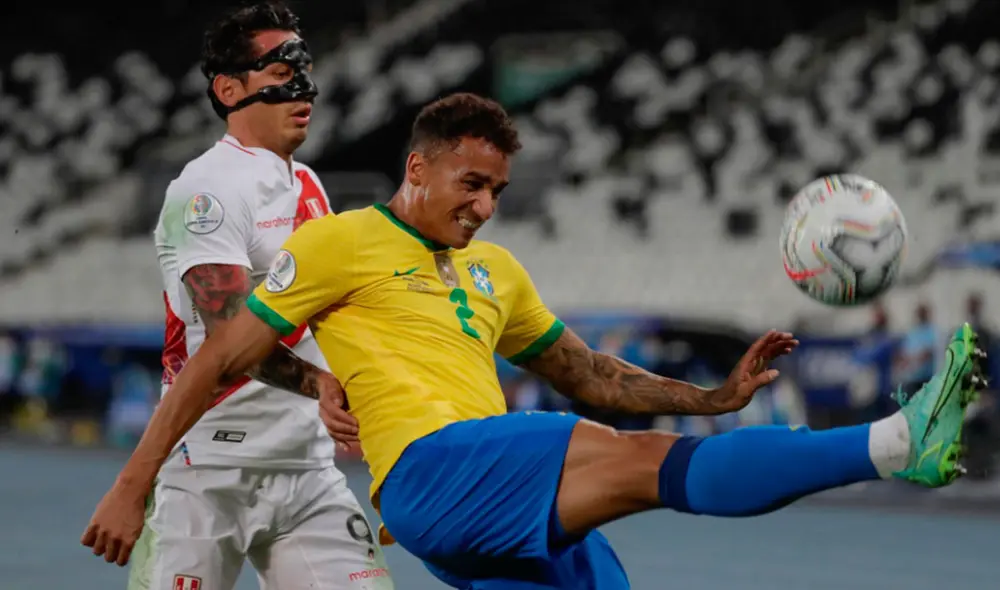 Perú cae ante Brasil por las semifinales de la Copa América 2021. Foto: EFE