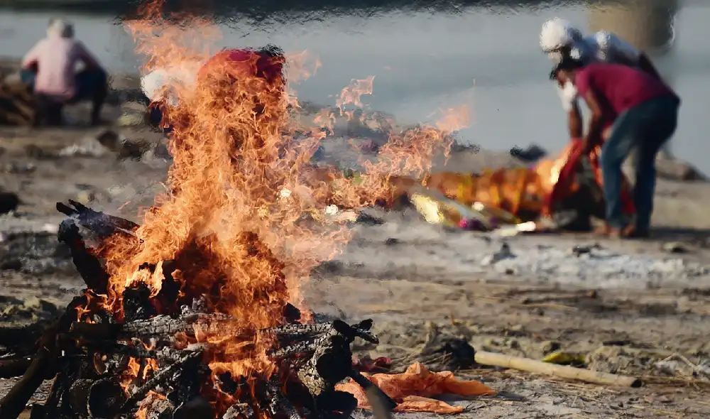 Este país suma ya más de 400.000 muertos por coronavirus. Foto: Sanjay KANOJIA / AFP
