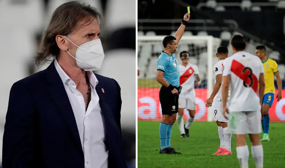 Según Gareca, Tobar no cumplió con su función de calmar los ánimos en el partido. Foto: composición/EFE