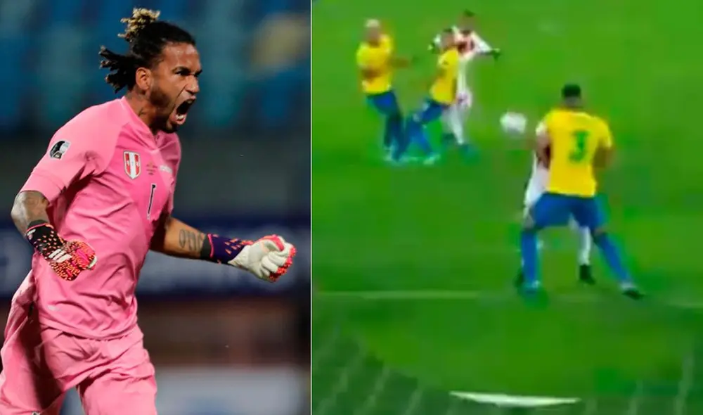 Gallese afirmó que “no es casualidad que Perú esté llegando a esta etapa de la Copa América”. Foto: captura América TV