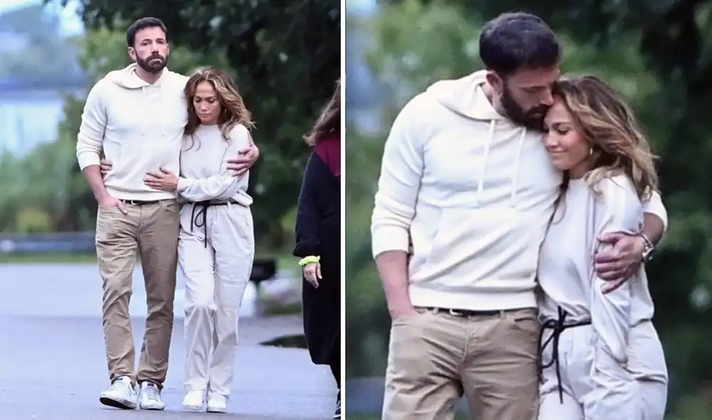 En las fotografías se les ve abrazados o tomados del brazo, exponiendo la unión que actualmente existe entre ellos. Foto: Hola / Gtresonline En las fotografías se les ve abrazados o tomados del brazo, exponiendo la unión que actualmente existe entre ellos. Foto: Hola / Gtresonline