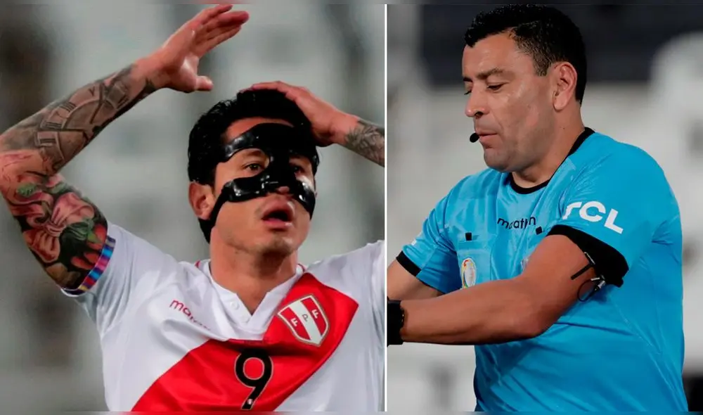 Futbolistas peruanos se quejaron del accionar del árbitro Roberto Tobar. Foto: EFE