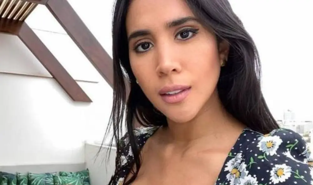 Melissa Paredes habló, en América hoy, sobre la violencia de género. Foto: Instagram