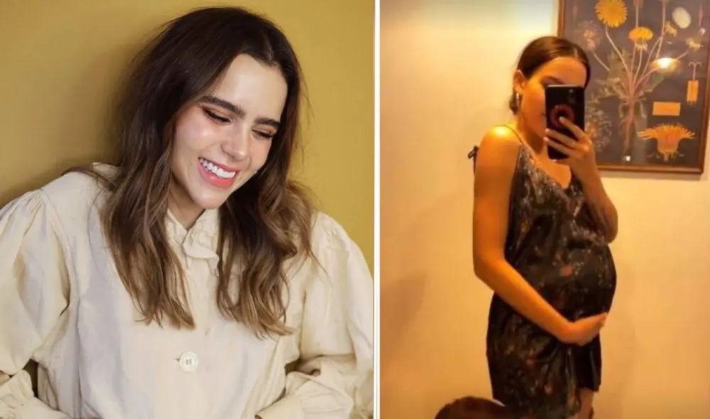 La reconocida figura mexicana hizo público su embarazo hace un mes atrás. Foto: composición/ Instagram.