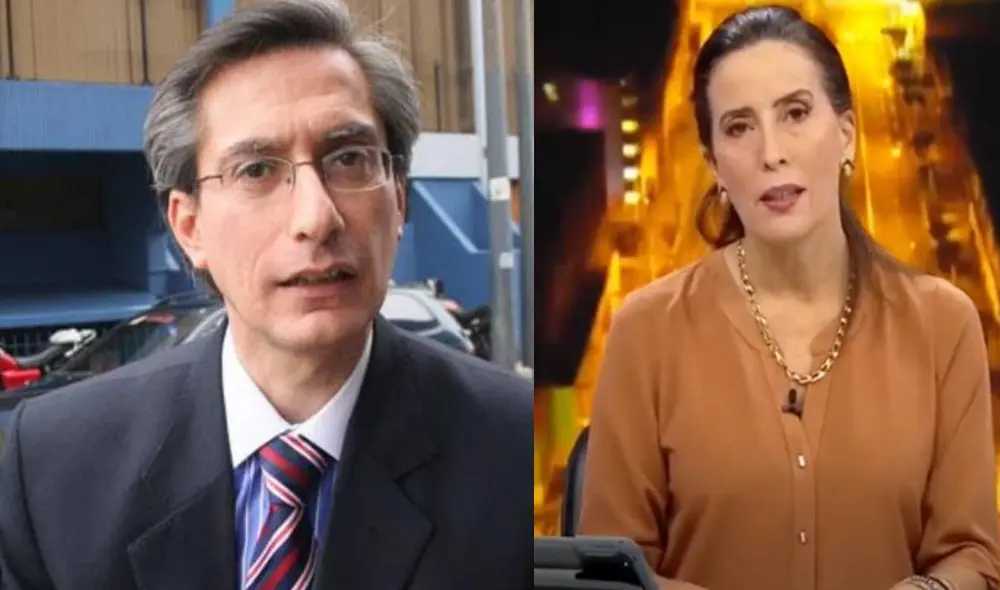 Federico Salazar niega enemistad con Sol Carreño. Foto: composición, difusión, captura América TV