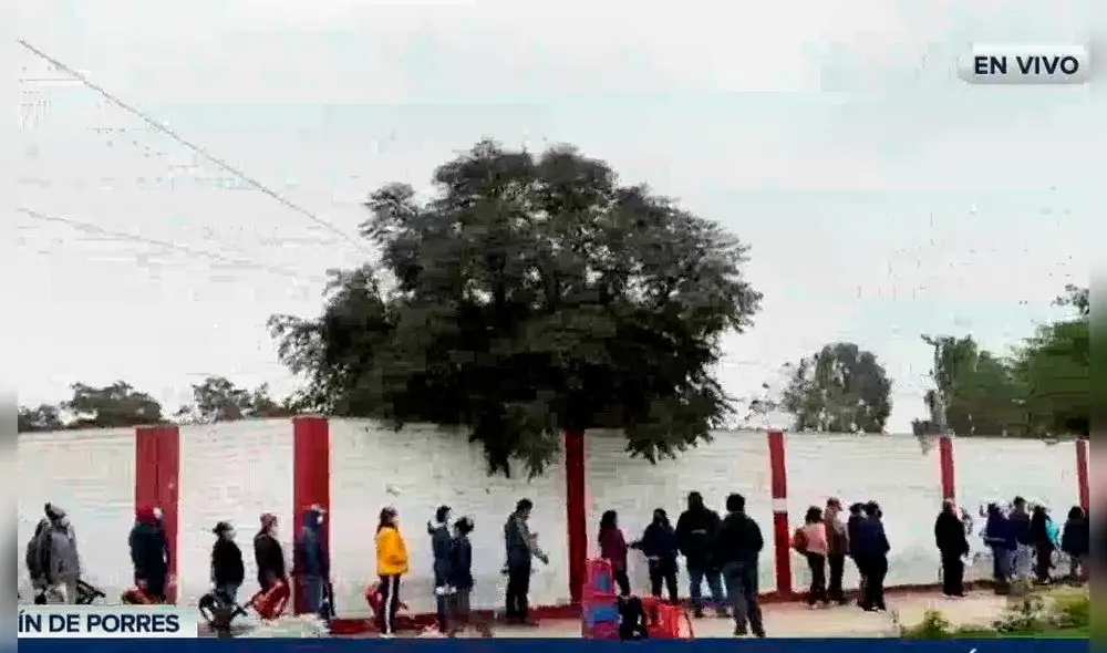 Autoridades pidieron a la población acatar las horas de sus citas. Foto: captura de RPP