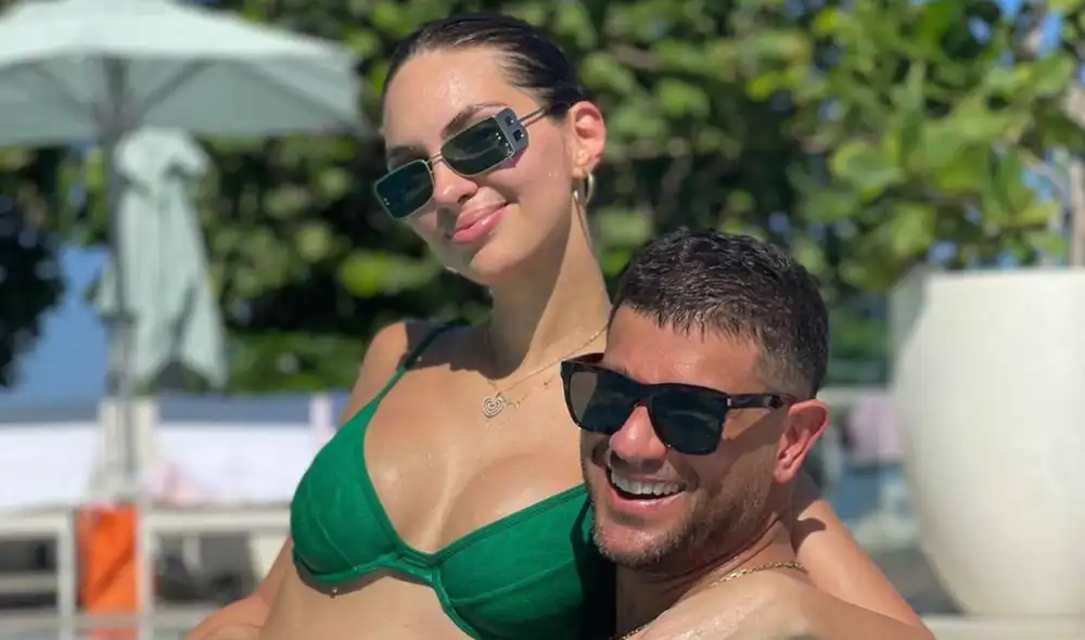 Los modelos están próximos a recibir a su segundo hijo. Foto: Natalie Vértiz/ Instagram