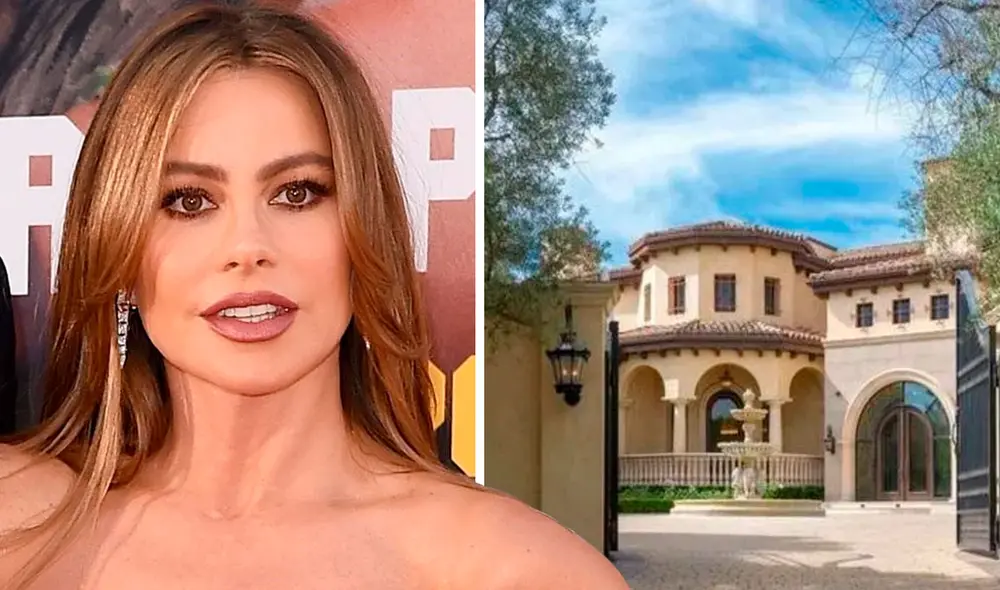 La casa de Sofía Vergara y su esposo Joe Manganiello se encontraba deshabitada al momento del la irrupción. Foto: Sofía Vergara / Instagram fans