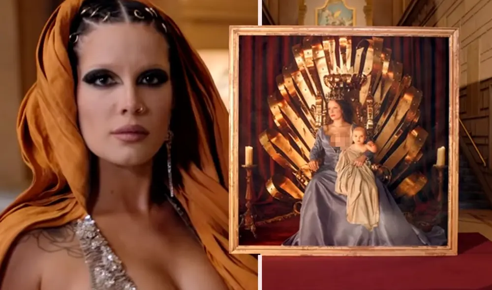 Halsey también presentó un video art de su próximo álbum If I Can't Have Love, I Want Power. Foto: captura Halsey / YouTube Halsey también presentó un video art de su próximo álbum If I Can't Have Love, I Want Power. Foto: captura Halsey / YouTube