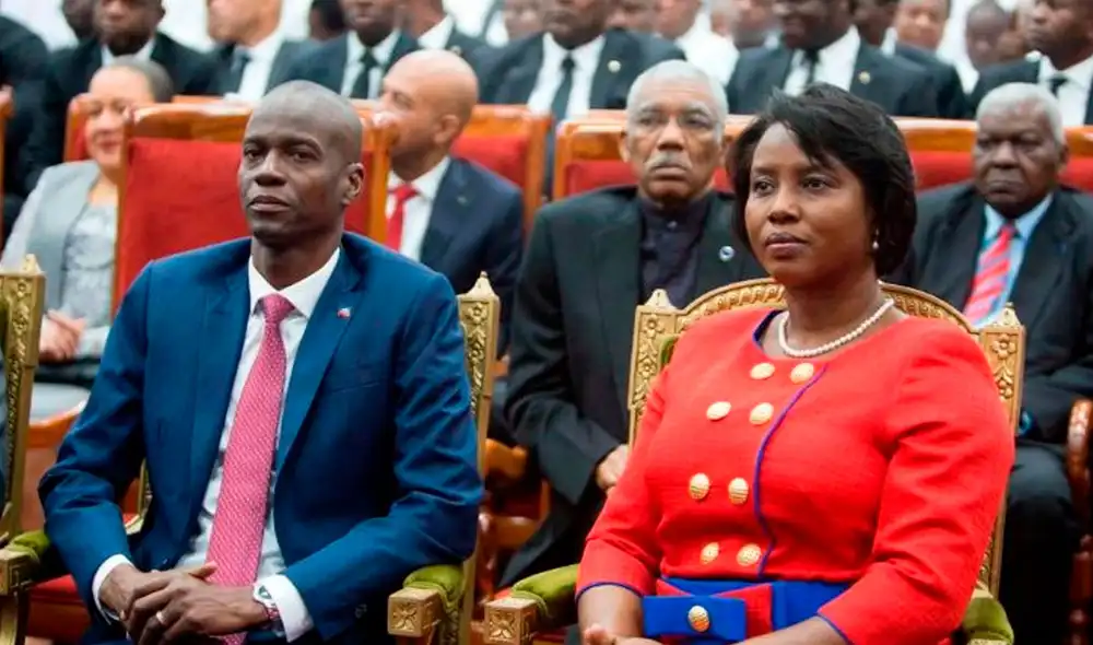 Jovenel Moïse fue asesinado a la 1.00 a. m. (hora local) por hombres armados no identificados que asaltaron su residencia y que, según el primer ministro Joseph, hablaban en inglés y en español. Foto: AFP
