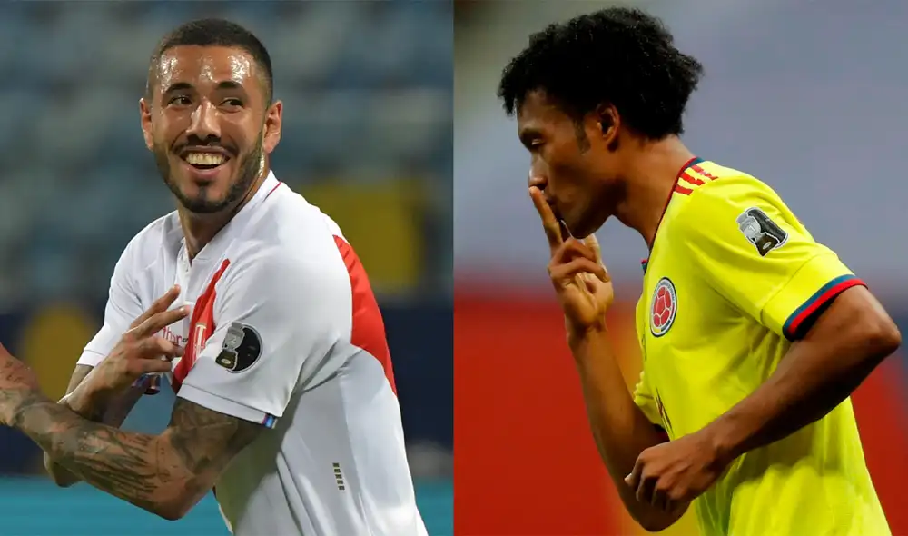 Los cafeteros ganan en el marcador global, pero los incas se llevan la ventaja en Copa América. Foto: composición / EFE