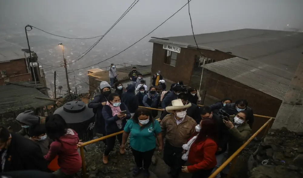 Pedro Castillo ha negado que sea chavista en varias ocasiones. Foto: Aldair Mejía/La República Pedro Castillo ha negado que sea chavista en varias ocasiones. Foto: Aldair Mejía/La República