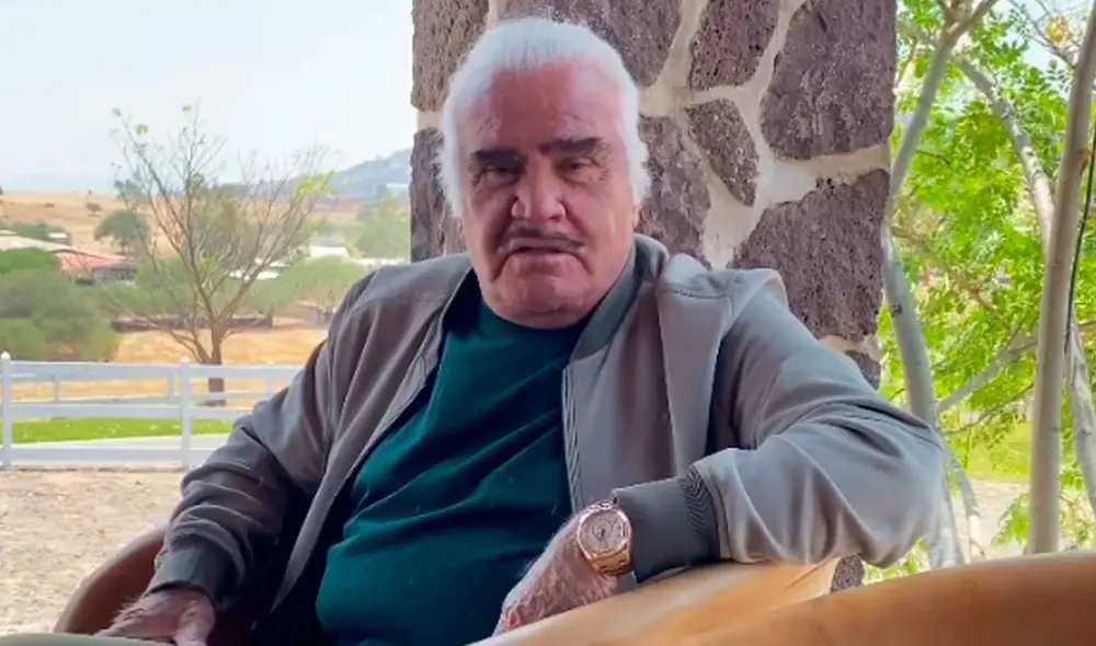 El hijo de Vicente Fernández descartó que el cantante haya contraído coronavirus. Foto: Vicente Fernández / Instagram