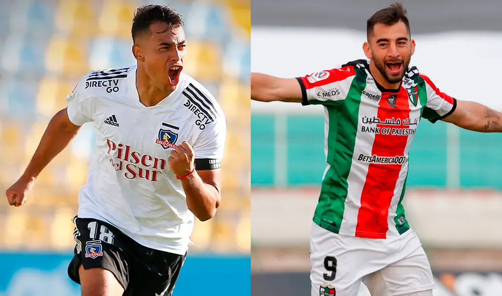 El primer juego de la llave Colo Colo vs. Palestino comienza a las 3.00 p. m. (hora chilena). Foto: composición/Twitter