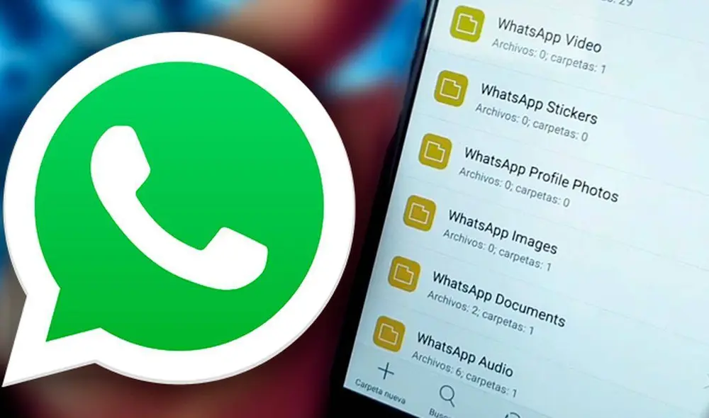 Los archivos de WhatsApp pueden tener varios destinos dependiendo del tipo de teléfono que tengas. Aprende a encontrar las carpetas donde se guardan rápidamente. Foto: Prepona.info