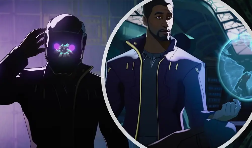 Chadwick Boseman prestó su voz a Pantera negra en la nueva serie animada de Marvel. Foto: composición/Marvel