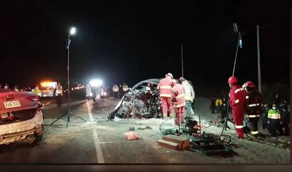 Accidente de tránsito ocurrido en carretera tacneña deja más víctimas. Foto: Conecta Teve
