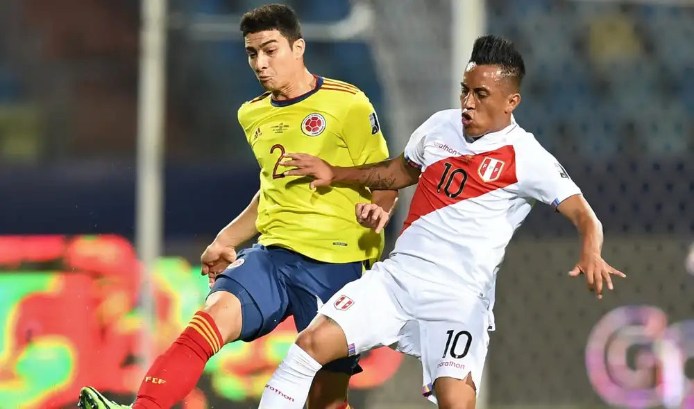 Incas y cafeteros buscan despedirse del torneo continental con una victoria y perfilarse hacia las eliminatorias. Foto: AFP