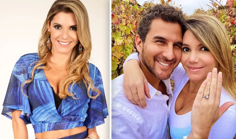 "A veces hay tanta felicidad que solo quieres gritarla por donde vayas", escribió Alexandra Hörler en redes sociales. Foto: composición Instagram