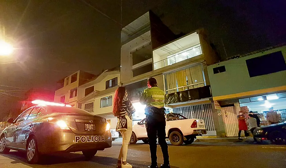 Dolor. Vivienda de SJL donde murió Michael Torres Gámez. Foto: difusión