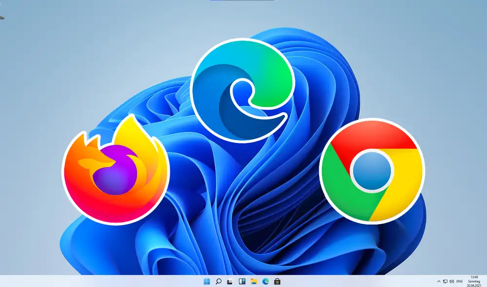 Elegir Google Chrome o Mozilla Firefox como navegador predeterminado en Windows 11 será toda una odisea. Foto: Microsoft