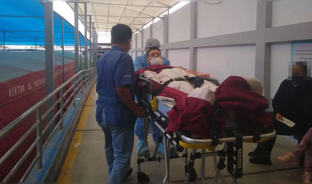 Joven de 19 años tuvo que ser derivado a la ciudad de Trujillo para una intervención. Foto: Hospital La Caleta Joven de 19 años tuvo que ser derivado a la ciudad de Trujillo para una intervención. Foto: Hospital La Caleta