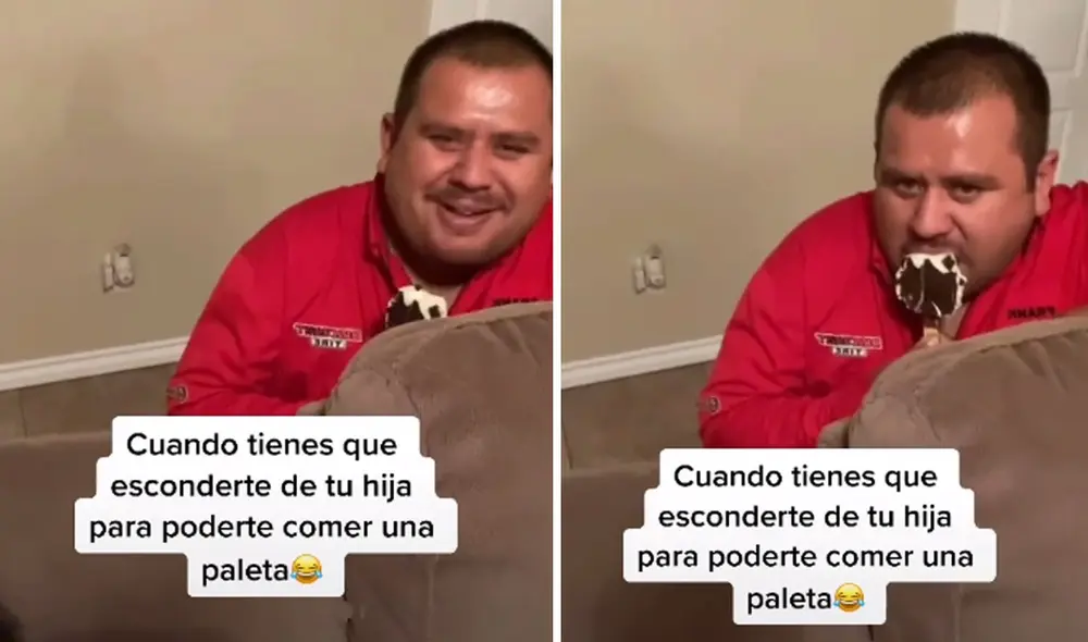 La hilarante escena ha hecho reír a miles de usuarios en las redes sociales. Foto: captura de TikTok