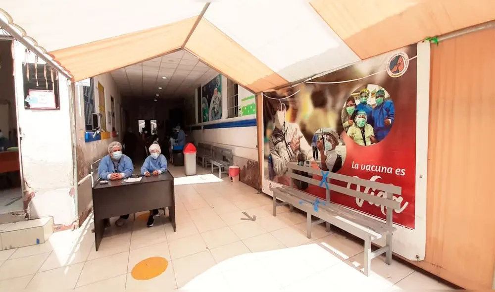 Piden a población acudir a vacunación en diferentes puntos fijo como el Hospital Las Mercedes. Foto: La República