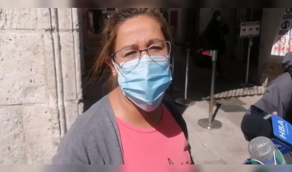 Representante de los comerciantes pide que se concluya los trabajos finales en obra. Foto: captura video Sanhueza Noticias