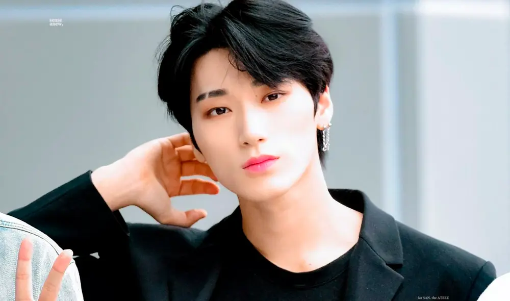 Choi San (21) es integrante de ATEEZ y nació el 10 de julio de 1999. Foto: fansite