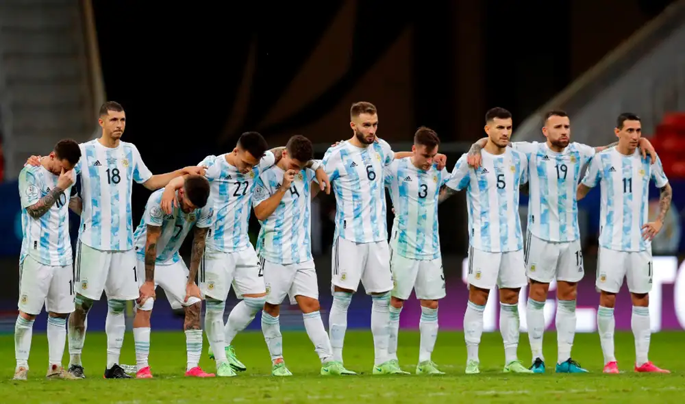 Un solo jugador argentino sería baja para la final. Foto: EFE Un solo jugador argentino sería baja para la final. Foto: EFE
