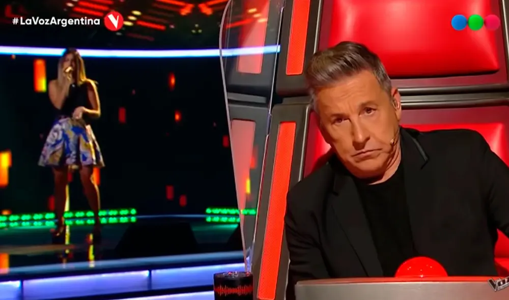 La participante Jaqueline Boghossian impresionó a Ricardo Montaner con su interpretación de "Dos gardenias". Foto: captura La voz Argentina/Telefe
