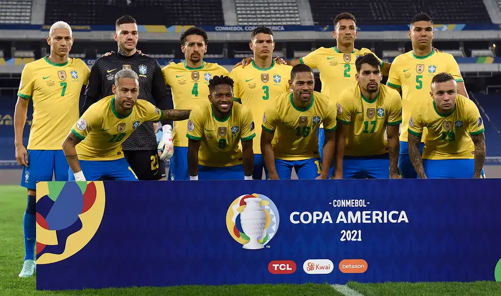 El último partido que perdió Brasil fue ante Argentina en un amistoso disputado en 2019. Foto: AFP
