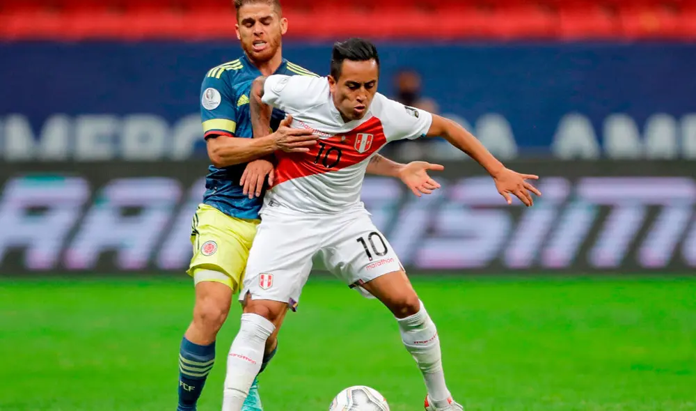 La selección peruana se fue al descanso ganando por la mínima diferencia. Foto: EFE