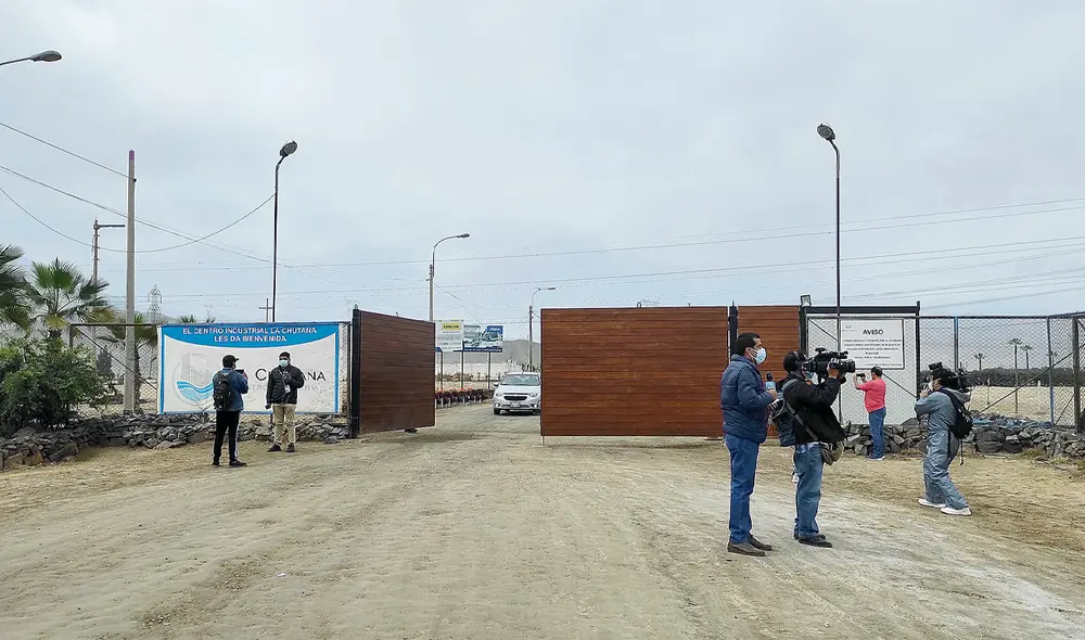 En acción. El fiscal Pérez solicitó la intervención de los predios ante el juez Víctor Zúñiga, quien dispuso que se ejecutara la medida. Foto: difusión