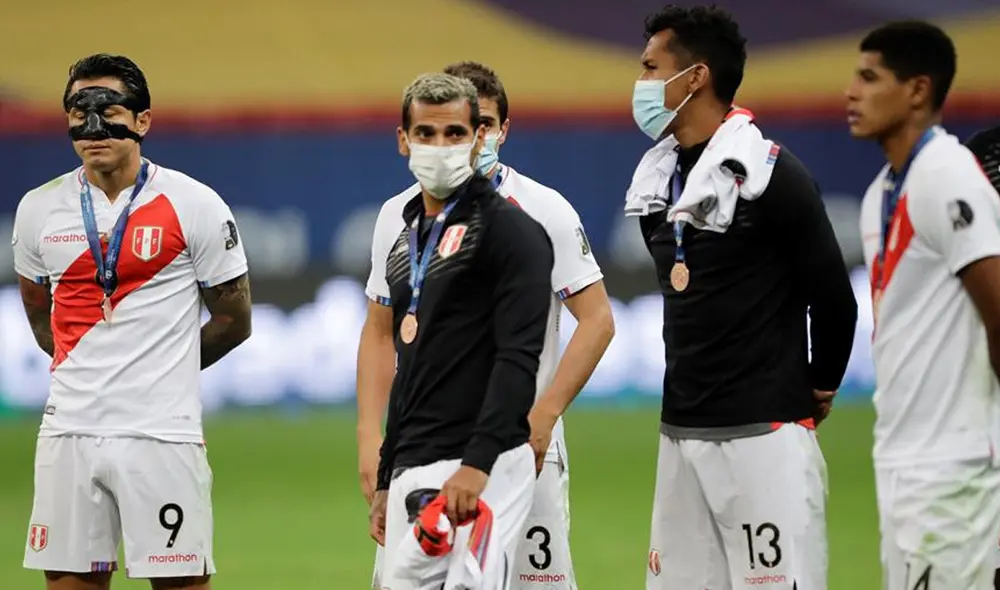 La selección peruana ocupó el cuarto lugar de la Copa América 2021. Foto: EFE La selección peruana ocupó el cuarto lugar de la Copa América 2021. Foto: EFE