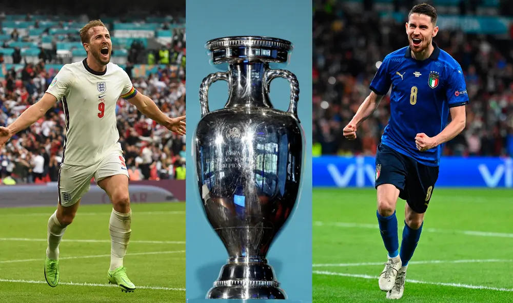 La transmisión del encuentro Italia vs. Inglaterra EN VIVO iniciará a las 2.00 p. m. (Perú). Foto: composición EFE/UEFA La transmisión del encuentro Italia vs. Inglaterra EN VIVO iniciará a las 2.00 p. m. (Perú). Foto: composición EFE/UEFA