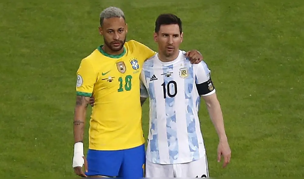 Neymar Jr. y Neymar juegan su primera final como rivales. Foto: DirecTV Sports