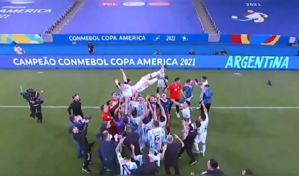 Lionel Messi culminó con cuatro goles con la selección argentina. Foto: Captura/DirecTV Sports