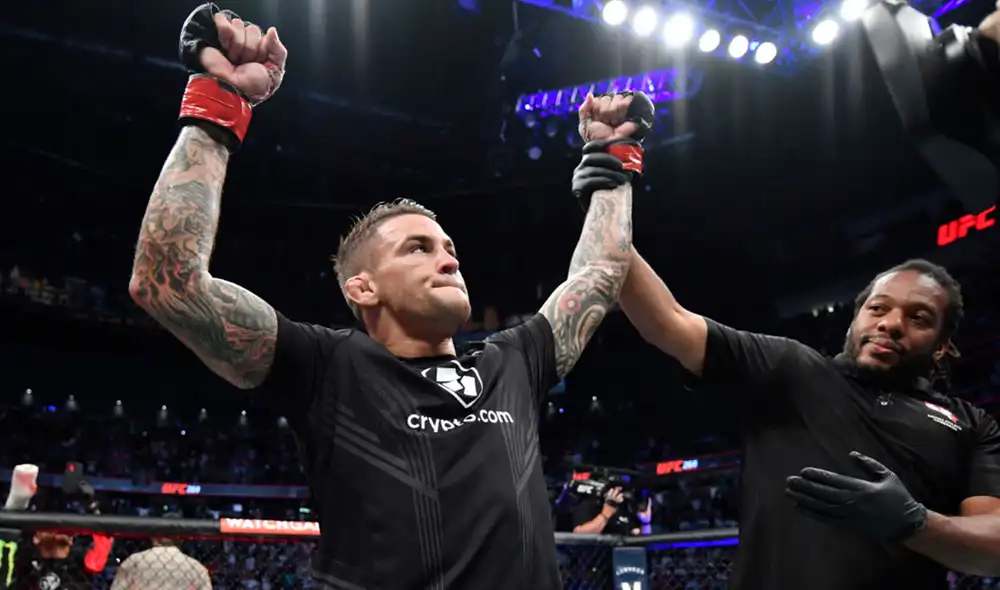 Esta es la segunda victoria de Poirier ante 'The Notorius' McGregor. Foto: Twitter ESPN