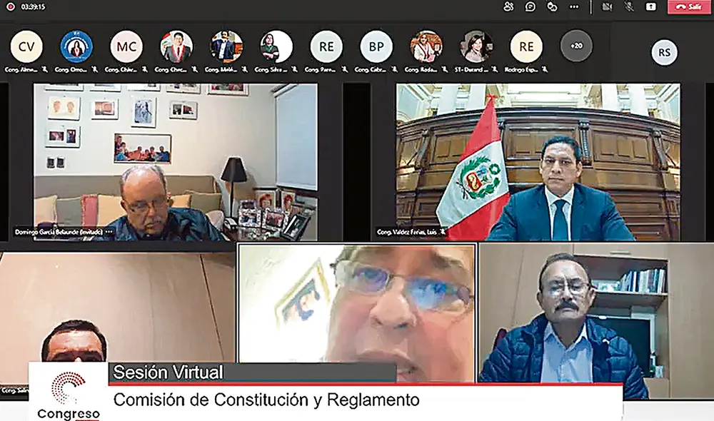 Pleno. Fueron notificados de una cautelar, pero continuaron con elección de miembros del TC. Foto: difusión Pleno. Fueron notificados de una cautelar, pero continuaron con elección de miembros del TC. Foto: difusión
