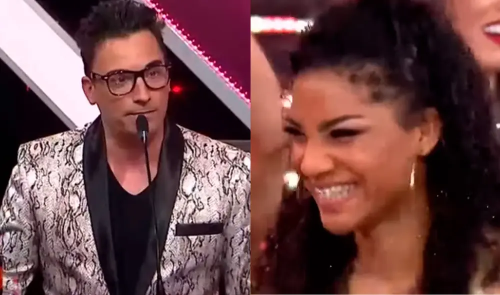 Carla rueda y Jossmery Toledo habían quedado en sentencia el pasado sábado 3 de julio, por lo que una de ellas debía ser eliminada de Reinas del show. Foto: captura de América TV