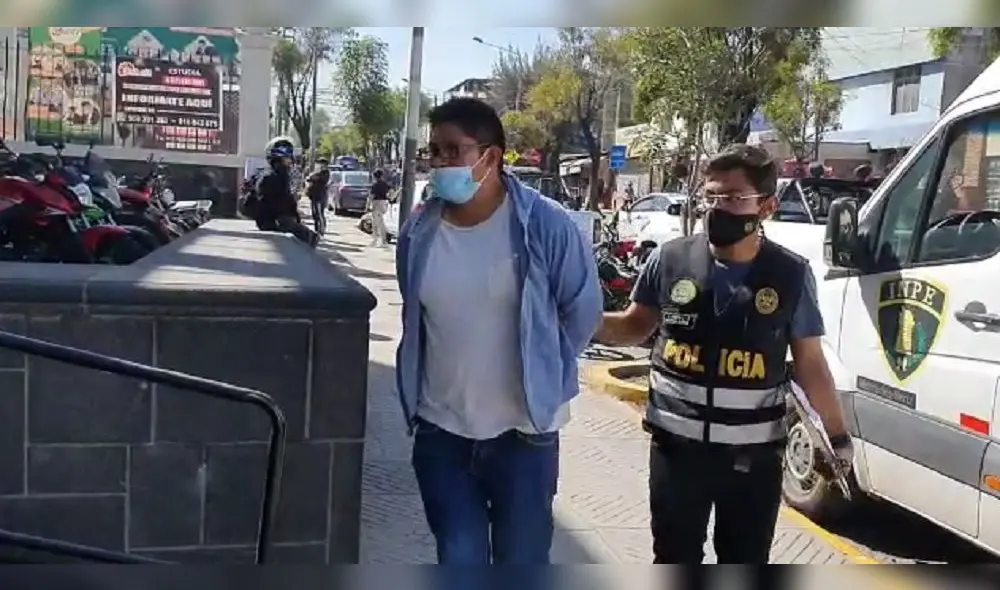 Acusado fue derivado al área de Secuestros de la Policía para continuar con las investigaciones. Foto: difusión
