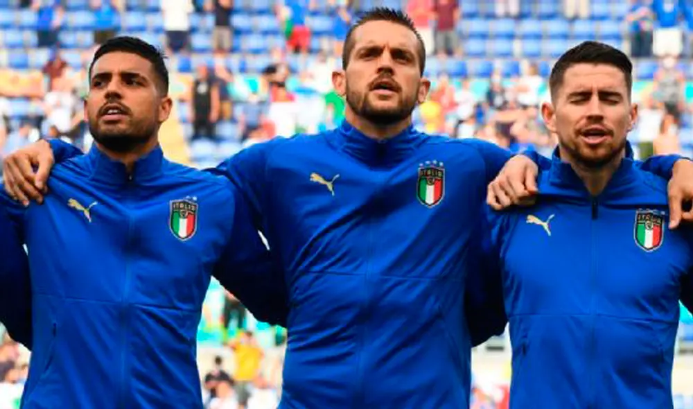 Jorginho, Emerson Palmieri y Rafael Tolói, el tridente brasileño que podría darle la Eurocopa a Italia. Foto: ESPN Jorginho, Emerson Palmieri y Rafael Tolói, el tridente brasileño que podría darle la Eurocopa a Italia. Foto: ESPN