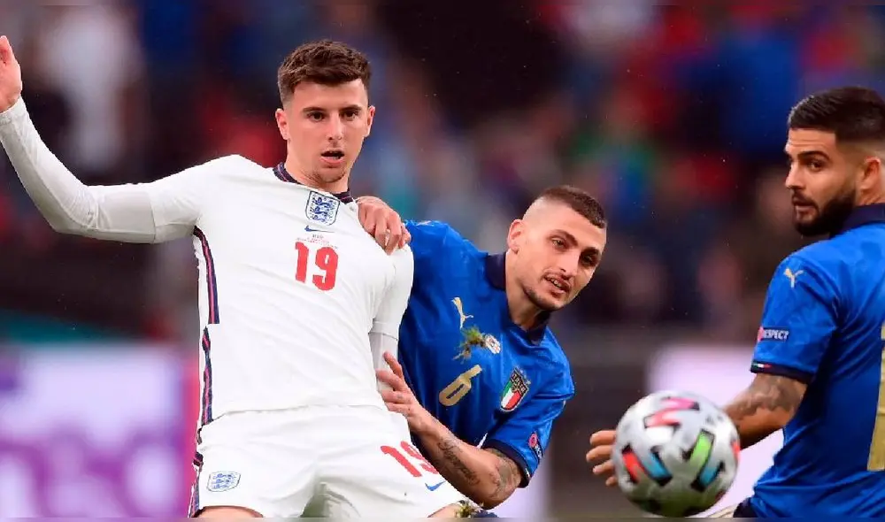 Ingleses e italianos definen el título de la Eurocopa en Wembley. Foto: EFE