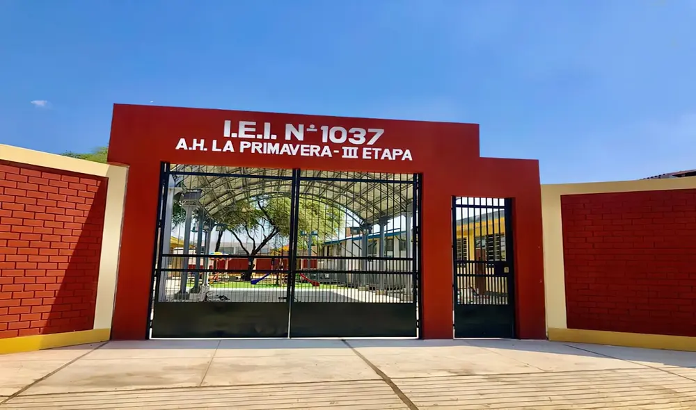 Reconstruyen colegio para estudiantes de Castilla. Foto: La República.